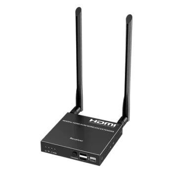 Extensor HDMI Inalámbrico / 4K@60Hz / Receptor Adicional / Banda 5G / Alcance 50 m (164 ft) / Control KVM / Transferencia IR