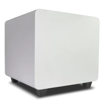 Subwoofer Activo / 10 Pulgadas / 300W RMS / Down-Firing / Recinto Sellado / Crossover Ajustable 33-200 Hz / Acabado Blanco Mate