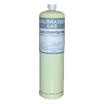 Cilindro de Calibración de Gas / Oxígeno 20.9% v/v / Para Detectores de Gas Serie 6 / Calibración de Cero / Kit de Prueba Incluido