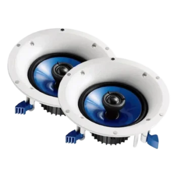 Bocinas de Plafón / 2 Vías / Woofer 6.5" / 110W / 8 Ohms / Par / Color Blanco