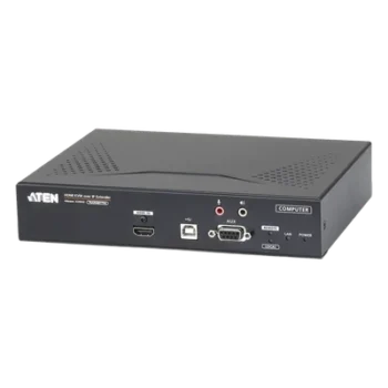Extensor KVM sobre IP / 4K UHD 60Hz / HDMI 2.0 / USB 2.0 / Fibra Óptica / 22.75x17.16x5.48 cm