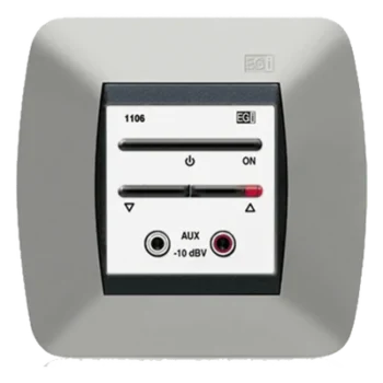 Módulo de Entrada de Audio Auxiliar / Regulador de Volumen / Compresor de Señal / Auto-mezclable 5 Unidades / 15 VDC / 1.25 W RMS