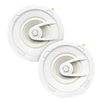 Par de Altavoces de Techo / Woofer 7" / Tweeter Seda 1" / Respuesta 38 Hz - 20 kHz / Potencia 25-125 W / Instalación Sin Herramientas