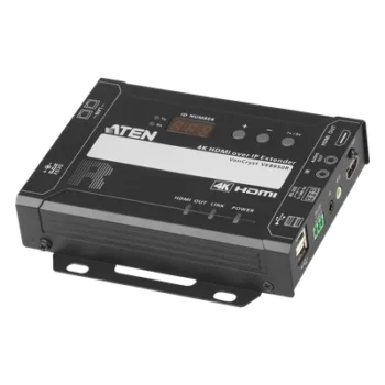 Receptor HDMI sobre IP / 4K @ 30Hz / 4:4:4 / EDID Expert / Control CLI Telnet/RS-232 / Punto a Punto o Multipunto