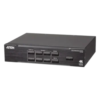 Matrix Switch de Presentación 4x2 / True 4K / Escalador Integrado / HDMI 5m 16ft / HDR / HDCP 2.2