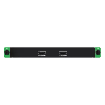Tarjeta de Entrada HDMI / 2 Canales / 4K60 (4096×2160) / HDMI 2.0 / HDR10 y HLG / HDCP 2.3 / Frame Rate 24-120 Hz