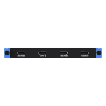 Tarjeta de Salida HDMI / 4 Puertos / 4K por Puerto / HDMI 1.4 / 16 Capas Video Wall / Audio 48 kHz