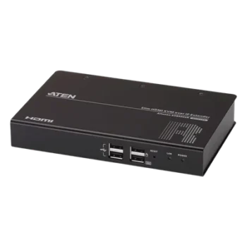 Receptor KVM sobre IP / HDMI 1920x1200@60Hz / Sin Pérdidas / 2 Puertos USB 2.0 / LAN 10/100/1000 Mbps