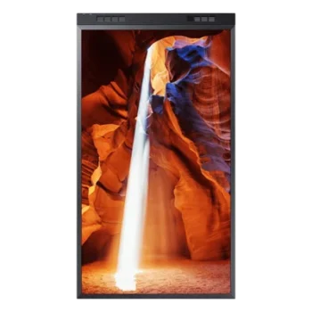 Pantalla Dual Profesional / 55" Full HD (1920x1080) / Panel VA / Brillo Exterior 3.000 nits / Interior 1.000 nits / Tizen 5.0 / HDMI, USB, Wi-Fi, RS232 / Operación 0-40°C