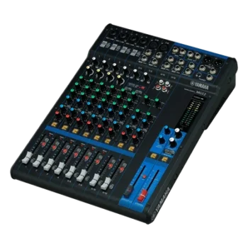 Mezcladora de Audio Analógica / 12 Canales / 6 Entradas Micrófono-Línea / 2 Buses de Grupo / Preamplificadores D-PRE / Compresores de 1 Mando