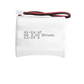 Batería de Níquel-Cadmio / 3.6V CC / 800 mAh / Luz de Emergencia
