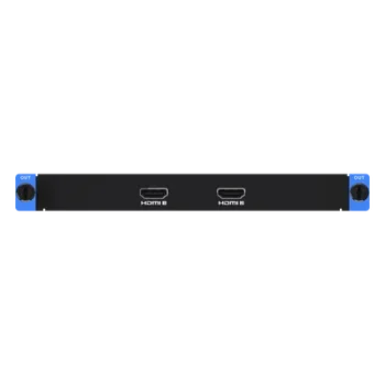 Tarjeta de Salida HDMI / 2 Puertos / 4K60 / 8.84 MP por Puerto / 16 Capas / Video Wall / HDMI 2.0