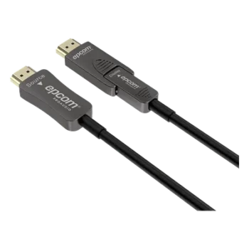 Cable HDMI Óptico Activo / 4K@60Hz 4:4:4 / 18 Gbps / 30 m (98.4 ft) / HDMI 2.0b / HDCP 2.2 / HDR / ARC / Conector RX Desmontable