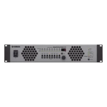 Amplificador de Audio Multicanal / 8 Canales / 280W @ 8Ω / 250W @ 100V / Dante / Clase D / Alta y Baja Impedancia Simultánea