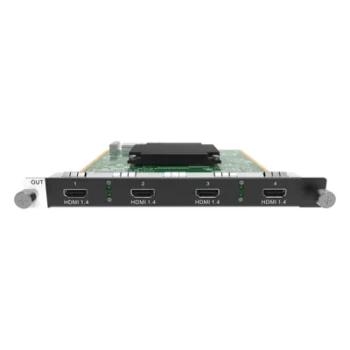 Tarjeta de Salida HDMI / 4 Puertos / HDMI 1.3 y 1.4 / 4K@60Hz / Single Link / Serie H