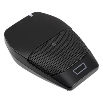 Transmisor de Micrófono de Superficie Inalámbrico / UHF / Rango 100 m (328 ft) / Patrón Polar Seleccionable Omnidireccional y Cardioide / Batería Recargable