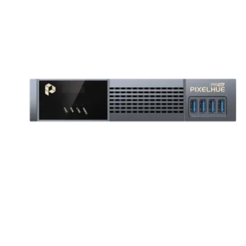 Procesador AVoIP / Transmisión Dual-Streaming / Codificador y Decodificador Integrado / Latencia 2 ms / KVM 8 Pantallas / PoE+ / 1G Ethernet + Fibra SFP