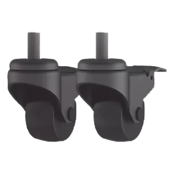 Ruedas de 4 pulgadas / Rosca M12 / Freno de cable / Diámetro 100 mm (3.94') / Ancho 28 mm (1.1')