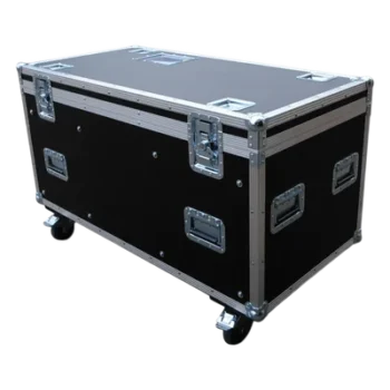 Flight Case para Barras Colgantes / Capacidad 16 Barras / Diseño Compacto / Interior Personalizable / Asas Ergonómicas / Compatible Serie NT