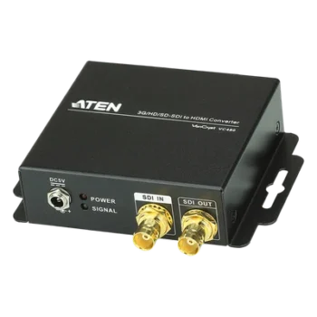 Conversor de video / 3G-SDI a HDMI / Full HD 1080p / Audio XLR balanceado / 1920x1200 @ 60Hz / 1.97 pies