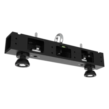 Barra Colgante LED / Instalación Dual Piso y Colgante / Altura Colgado 10 m (32.8 ft) / Altura Apilado 5 m (16.4 ft) / Aleación de Aluminio / Negro