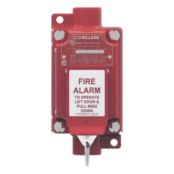 Estación de Alarma Contra Incendios / Activación por Anillo de Tracción / Conduit 3/4 pulgadas NPT / 2NO/2NC / Aluminio Libre de Cobre / Áreas Peligrosas