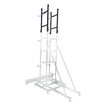 Accesorio Estructural Tipo H / Pantalla 1.5 m x 3 m / Aluminio / Base Modular 1 m (3.3 ft) / Pintura Electrostática Negra / Ganchos de Seguridad Integrados