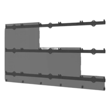 Sistema de Montaje para Videowall LED / 5x5 Paneles / Carga 284.1 kg (625 lb) / Ajuste de Precisión Dual / Aluminio Anodizado / Hasta 135" 3.05 x 1.69 m (10 x 5.5 ft)
