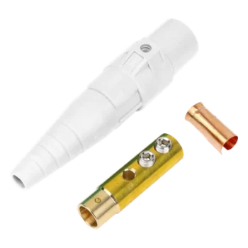 Conector Camlock / 400 A / Hembra / 600V AC / 50-95 mm² / Blanco