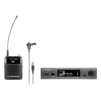 Sistema Inalámbrico / Banda DE2 470-529 MHz / 40 Canales Simultáneos / Alcance 100 m (328 ft) / True Diversity / Body-Pack con Lavalier Cardioide