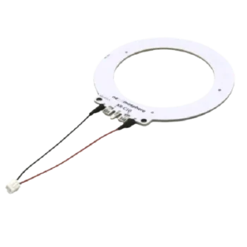 Antena RFID Circular / 13.56 MHz / 4 Tags Simultáneos / 100 mm / Detección Pick-up y Place-down / Bajo Vidrio y Madera