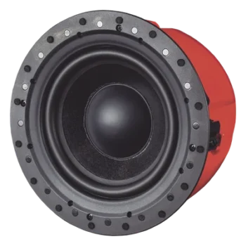 Subwoofer pasivo / 8 pulgadas empotrable en techo / Carcasa sellada / 150 W / 8 ohms / 0.66 pies de profundidad