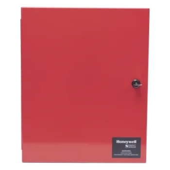 Fuente de Alimentación Remota Direccionable / 6 A / 4 Salidas NAC o Auxiliar 24 VCC / Gabinete Rojo / 12.25' x 16' x 3'