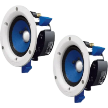 Altavoz de Plafón / 4 Pulgadas / Rango Completo / 90W / 8 Ohmios / Respuesta 95 Hz - 40 kHz / Diseño Pintable