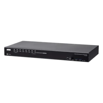 Conmutador KVM / 8 puertos DisplayPort / USB 3.1 Gen 1 / 4K DCI 4096x2160@60Hz / Cascada hasta 128 equipos / 8 monitores multipantalla