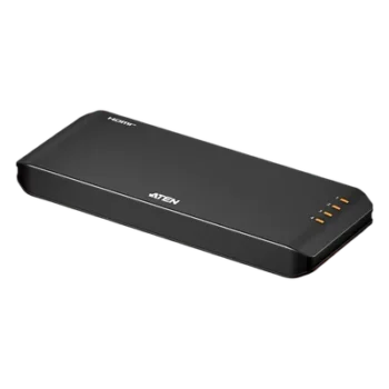 4-Port True 4K HDMI Splitter Essentials | 1 Entrada 4 Salidas HDMI | True 4K 3840 x 2160 @ 60Hz 4:4:4 | HDR10+ | HDCP 2.2 | EDID Sync | 18 Gbps | USB-C Alimentación | Plástico