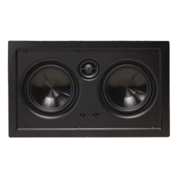 Altavoces de montaje en pared / Woofers duales 5in (0.42ft) / Tweeter 1in (0.08ft) / 100W / 8Ω
