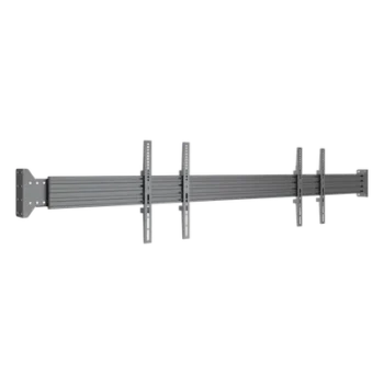 Sistema de Montaje en Pared / Rieles 2000 mm (78.7 ft) / Estructura Modular / Soporte Ajustable / Incluye Herramientas y Tornillería Completa