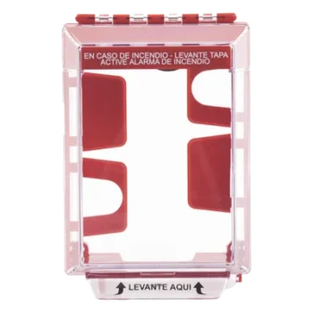 Cubierta Protectora Transparente / Bajo Perfil / Notificación Audible y Visible 105 dB / Estabilizado UV / Rango -40 a 121°C (-40 a 250°F) / ADA
