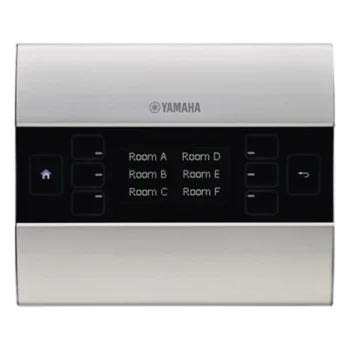 Controlador de pared digital / Pantalla matriz de puntos / 36 parámetros asignables / PoE / 149x125x18 mm (5.9x4.9x0.7 in)