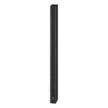 Altavoz de Columna / 16 Transductores 1.5" / Arreglo Lineal / Cobertura Ajustable 25° o 30° / Gabinete 54 mm / Color Negro