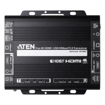 Transceptor HDMI / True 4K UHD 60Hz / HDBaseT 3.0 / USB 3.0 / 100 m (328 pies)
