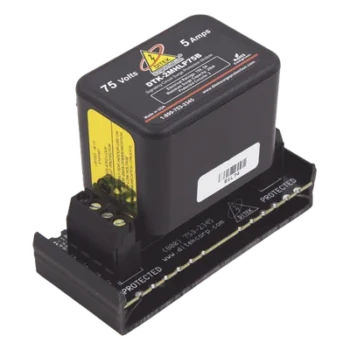 Protector Modular / 75 V / 2 Pares / Base Desmontable / Snap-Track / 83 x 38 x 66 mm / -40°C a 70°C