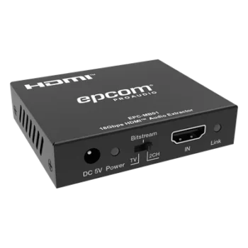 Desincrustador de audio HDMI / 18 Gbps / 4K@60Hz / 8K@60Hz / 32 canales / Dolby Atmos / 0.39 x 0.26 x 0.08 ft