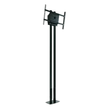Soporte de Piso Dual Pole para Pantallas 46" a 90" / Carga Máxima 211 lb (96 kg) por Pantalla / VESA hasta 600 x 400 mm / Postes Extensibles 78" (2 m) / Gestión Integrada de Cables / Inclinación +20° a -5°