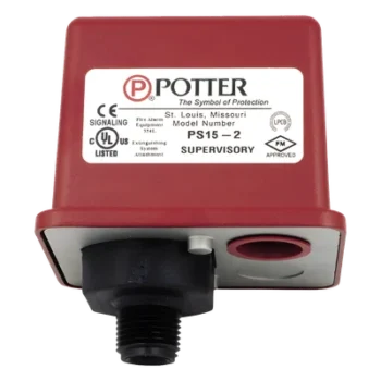 Supervisor de Presión / Doble Contacto SPDT / Ajustable 10 a 60 PSI / NFPA 72 / Sin Herramientas