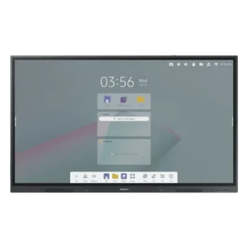 Pantalla Interactiva / 75" / 4K UHD 3840x2160 / Táctil IR 8 ms / Brillo 400 nits / Android 14 EDLA / Wi-Fi y Bluetooth / VESA 800x400