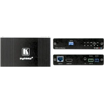 Receptor HDBaseT | 4K60 4:2:0 HDMI | Bidireccional PoE | RS-232 e IR | Largo Alcance