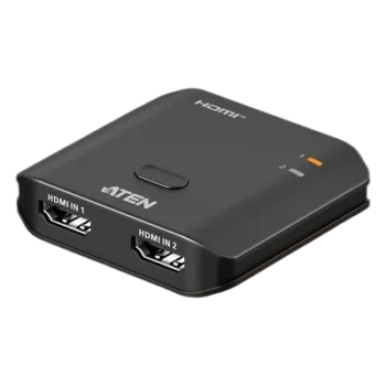Switch HDMI 2 Puertos 8K Essentials | 48 Gbps | 8K @ 60Hz y 4K @ 120Hz | RapidSync™ | HDR10+ | VRR | ALLM | HDCP 2.3 | Audio LPCM 7.1 | Diseño Compacto