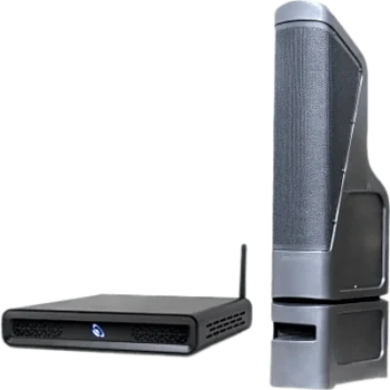 Sistema Audio Exterior / Amplificador 2 Canales 100W / Torre Line Array 200W / HDMI eARC / Bluetooth 5.3 / IP56 / 9.1 m (30 ft)